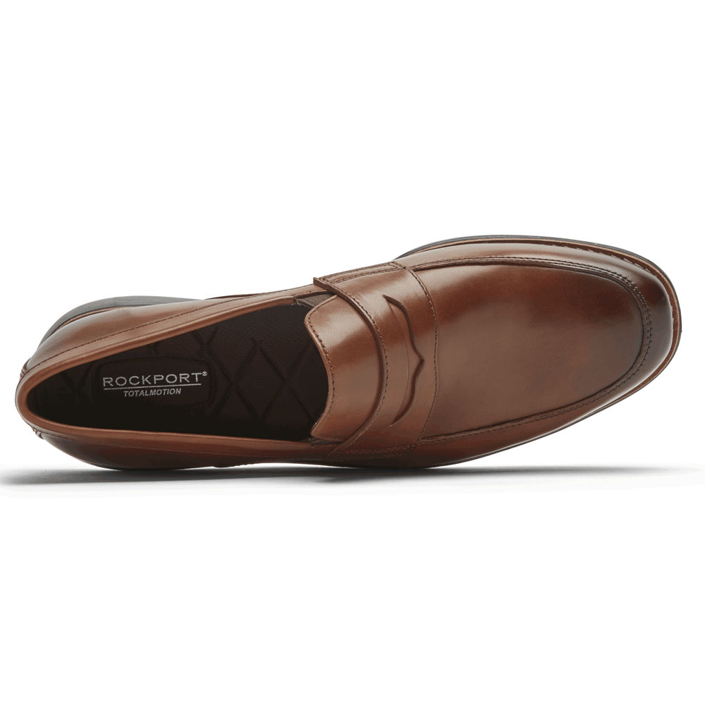 Rockport Pen Sko Herre Brune - Total Motion Sport Penny - NUQA09527